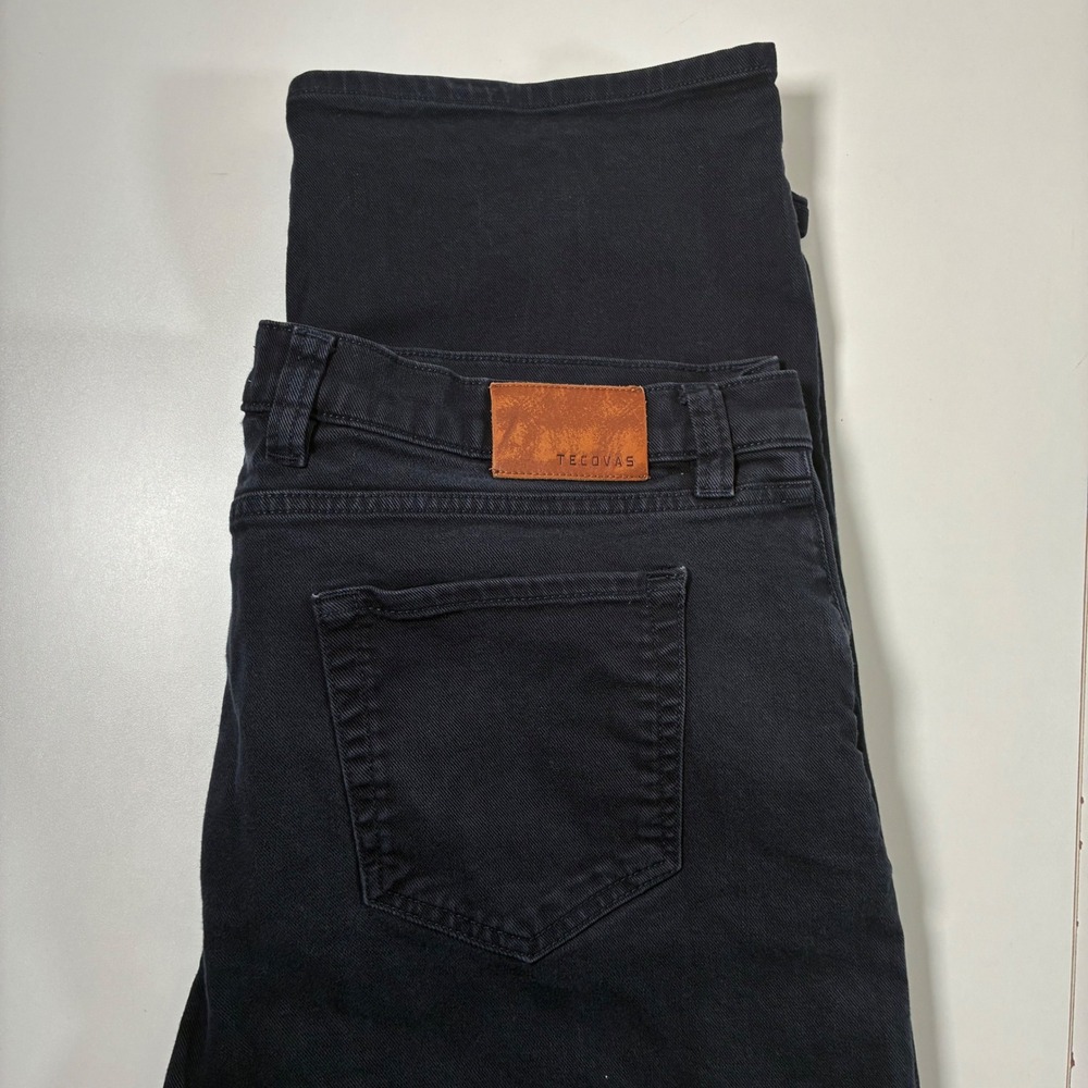 Tecovas Five-Pocket Comfort Jean 42x32 Dark Navy Blue Straight Leg Stretch
